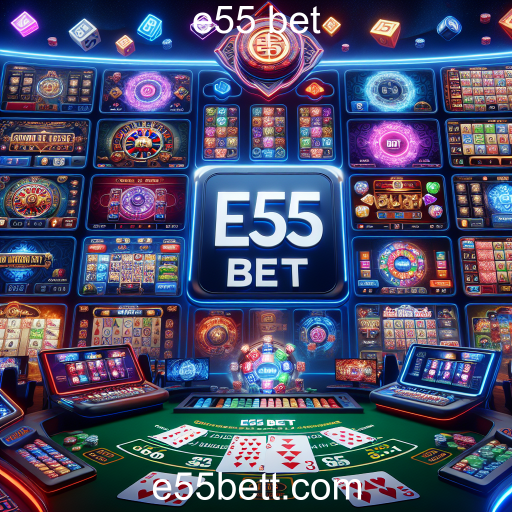 Descubra o Mundo dos Jogos na e55 bet